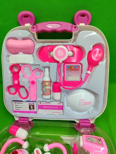 Игрушки: Набор доктора игрушки для девочки и мальчика в ассортименте🧑‍⚕️ — 4
