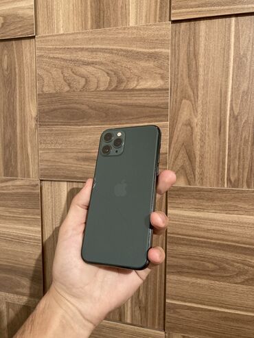iphone 11 en ucuz qiymeti: IPhone 11 Pro, 64 GB, Matte Midnight Green
