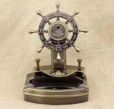 Külqabılar: Metal dekorativ külqabı – çakmaqlı model - Material: metal gövdə — 3