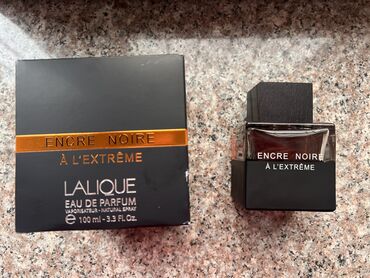 1 aya 30 kq ariqlamaq: Lalique Encre Noire A L'Extreme. 95 faiz qalıb. Originaldır