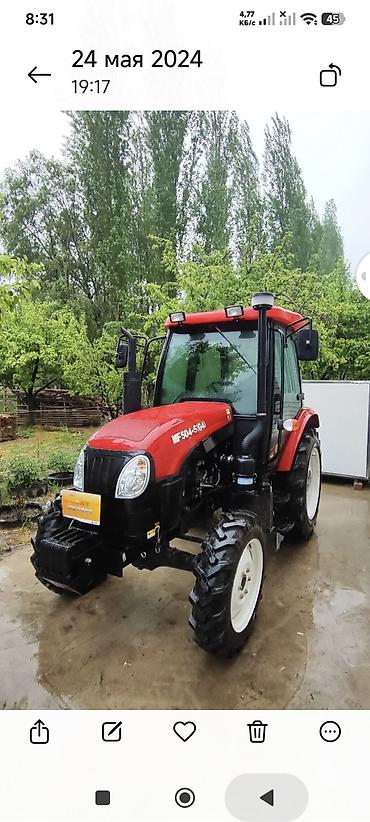 каракол мото: ТРАКТО ЮТО MF504-5 (G4) .2024 ЖЫЛКЫКАНДИЦОНЕР,ПЕЧКА — 4