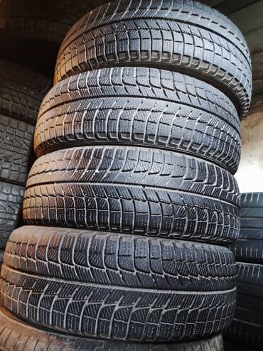 b u r15: Шиналар 195 / 65 / R 15, Кыш, Колдонулган, Комплект, Жеңил унаалар, Michelin