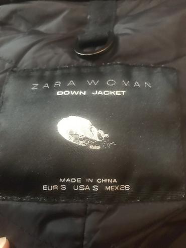 пуховик бу: Куртка пуховик,ZARA, 46 размер б/у,состояние идеальное,внутри утиный — 3