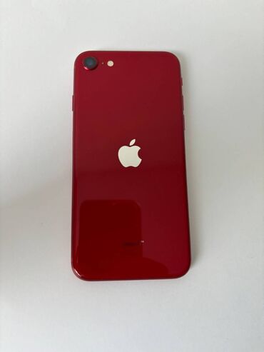 iphone se azerbaycan: IPhone SE 2022, 128 GB, Qırmızı, Barmaq izi, Sənədlərlə