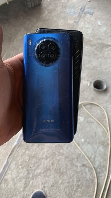İnformatika: Honor 50 Lite, 128 GB, rəng - Göy, Sensor, Barmaq izi, İki sim kartlı