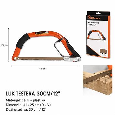 KMT Testera 9364291 Luk testera 30 cm / 12", idealna za svakodnevne