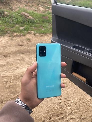 samsung tab a9: Samsung Galaxy A51, 64 GB, rəng - Mavi, Barmaq izi — 1