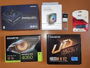 manitor android: Gaming PC – Intel i5-14400F, RTX 4060 8 GB, 16 GB DDR5, 1 TB NVMe — 6
