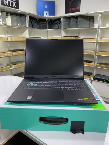 ноудбук игровой: Ноутбук, Asus, 16 ГБ ОЭТ, AMD Ryzen 9, 16 ", Жаңы, Татаал эмес тапшырмалар үчүн, эс тутум SSD