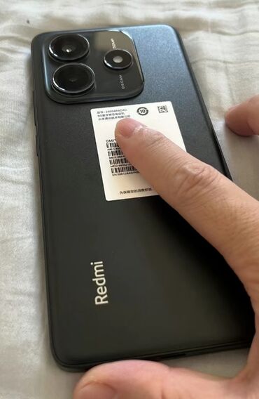 дешевые телефоны: Redmi, Redmi Note 14, Новый, 256 ГБ, цвет - Черный, 2 SIM
