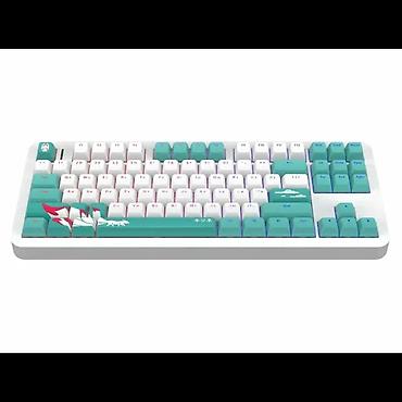 switch 2: Red Square Alumix TKL Classic Kitsune mexaniki oyun klaviaturası • — 1