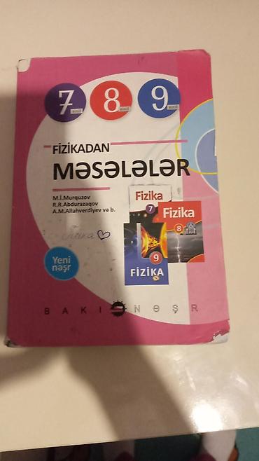 Məhsul: “Fizikadan məsələlər” kitabı (7, 8, 9-cu siniflər üçün)