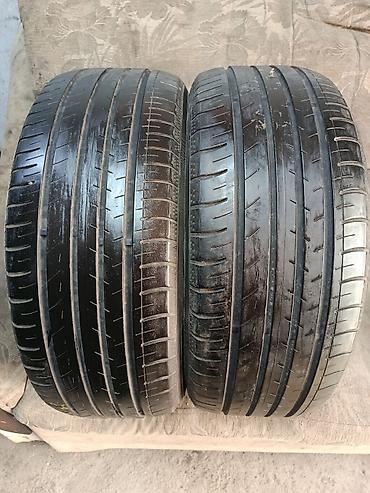 down pipe: Шины 215 / 45 / R 17, Лето, Б/у, Пара, Легковые, Япония, Yokohama — 1