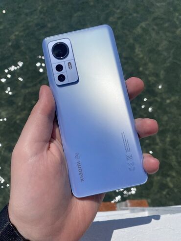 телефоны xiaomi: Xiaomi, 12 Pro, Б/у, 256 ГБ, цвет - Голубой, 2 SIM