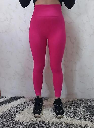 Helanke, biciklistički šortsevi: Ženske sportske helanke – visok struk, “scrunch” efekat - Boja — 1