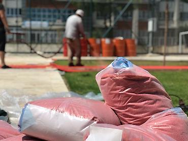 Резиновые бесшовные покрытия: Профессиональное устройство спортивных и промышленно-коммерческих — 18