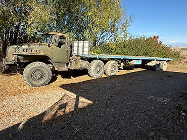 Аренда транспорта: Продажа автомобиля-тягача УРАЛ 6x6 с прицепом-площадкой - Проходимый — 4
