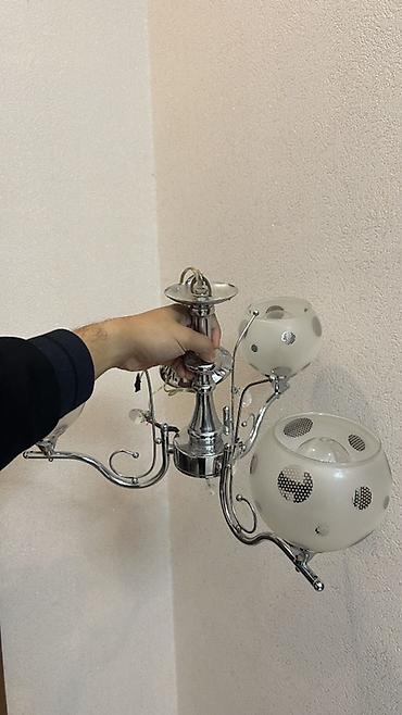 yolka satisi: Çılçıraq, 3 lampa, Metal — 2