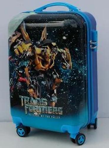 Rančevi, torbe i koferi: Dečiji putni kofer sa temom Transformersa, idealan za male putnike — 15