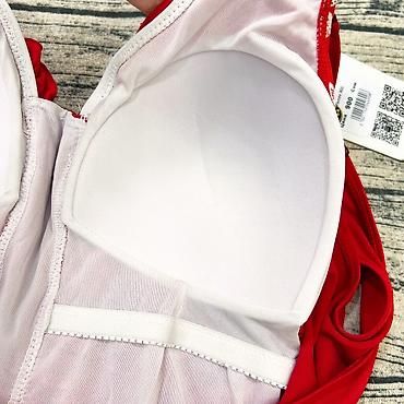 Слитные купальники: Слитный купальник, Утягивающая модель, Мягкая чашка, Китай, цвет - Черный, S, M, L — 6