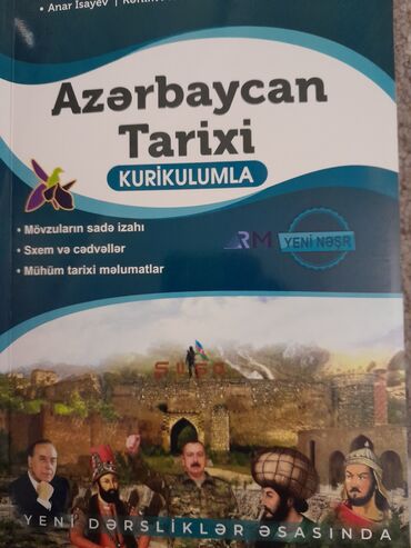 anar isayev azerbaycan tarixi 2 pdf: Anar İsayev Azərbaycan Tarixi əsl qiyməti 12.50₼ sadəcə 9₼ satıram
