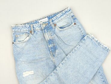 damskie proste dżinsy z szerokimi nogawkami: Zara, Jeans for women, size M