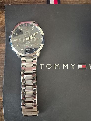 gumuş üzuk: Yeni, Qol saatı, Tommy Hilfiger, rəng - Qara — 4