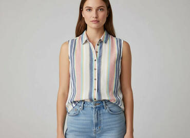 t shirty pod marynarkę: M&Co, Жіноча блуза, розмір S