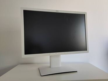 boja bele kafe: Fujitsu 24" LCD beli monitor Fujitsu monitor B24W-7 LED, Full HD