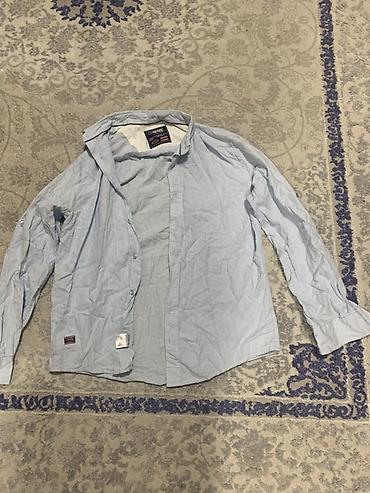 вещи на вес: Мужская рубашка Cherokee Workwear. - Цвет: светло-голубой - Длинный — 1