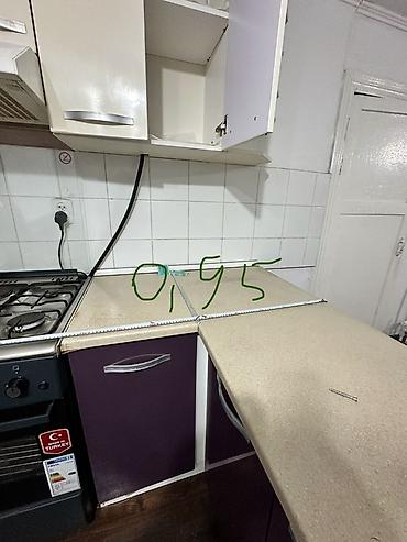silver kitchen: Кухонный гарнитур, Б/у, цвет - Фиолетовый, Самовывоз — 4