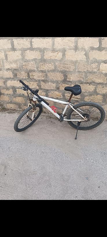 velosiped 28 type 1: Dağ/şosse tərzli velosiped - Rəng: ağ gövdə, qara/yumurta qabığı — 1