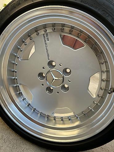 r17 amg disk: Mercedes-Benz üçün 4 ədəd disk və şin komplekti – Disklər: 3 hissəli — 5