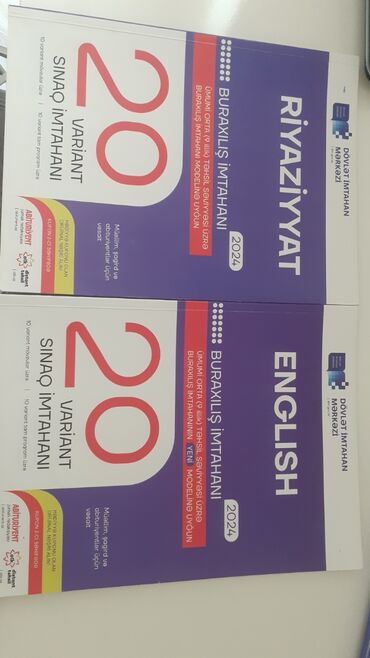Testlər: 9cu sinif 20sınaq Riyaziyyat və İngilis dili