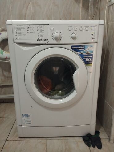 авто буфер: Кир жуучу машина Indesit, Колдонулган, Автоматтык, 5 кг чейин, Компакттуу