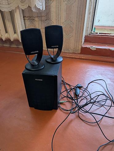 колонки усилитель: Акустическая система Microlab 2.1 - Компактный набор: сабвуфер + две — 1