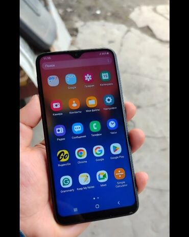 Samsung: Samsung Galaxy A10, Б/у, цвет - Черный, 2 SIM