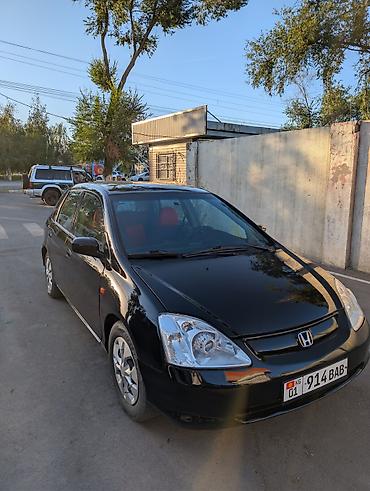 Honda Civic: 2001 г., 1.6 л, Механика, Бензин, Хэтчбэк at lalafo.kg Honda Civic: 2001 г., 1.6 л, Механика, Бензин, Хэтчбэк