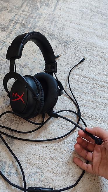 Наушники: Наушники! Игровые черные( 1)- Состояние отличное.Мало — 5