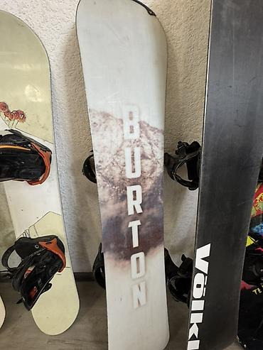 Сноуборды: Burton, Универсальные, С креплениями — 11