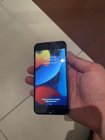 IPhone 6s, 16 GB, Natural Titanium, Zəmanət, Barmaq izi, Face ID