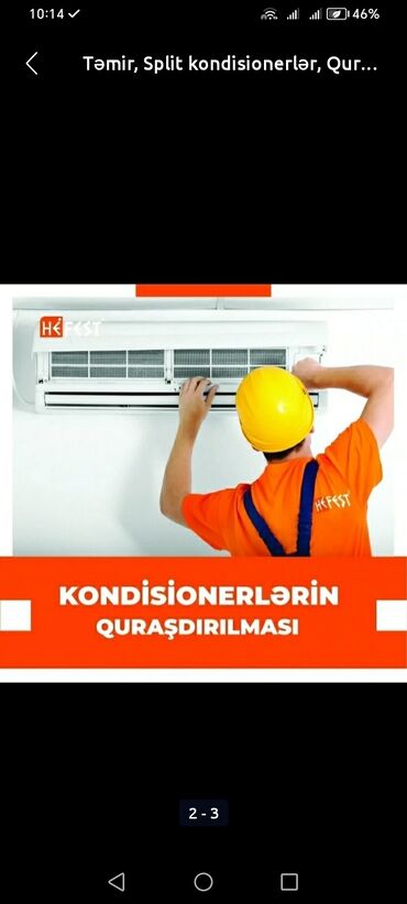 kondisaner satışı: Kondisioner 100-dən çox kv. m