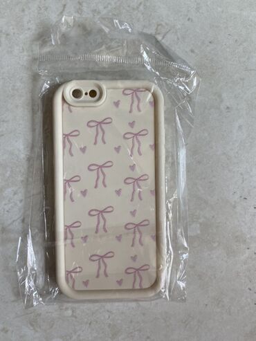 крутые номера телефона: Чехол для телефона IPhone 6S plus с рисунком из розовых бантиков и