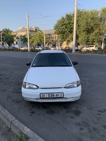 ауди 1995: Hyundai Accent: 1995 г., 1.3 л, Автомат, Бензин, Седан