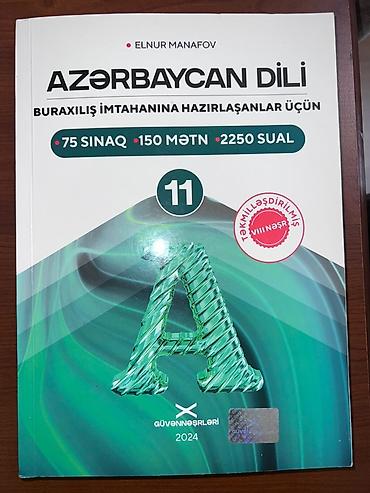 array informatika pdf: Azərbaycan dili 11-ci sinif, 2024 il — 2