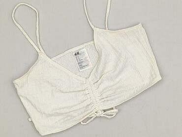 luźna bluzki na jedno ramię: H&M, Top damski, rozmiar S