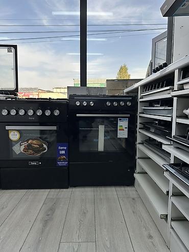 кухонные плиты бишкек: Газовая плита Ferre LUX, классическая черная Основные характеристики — 1