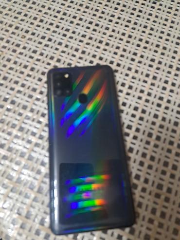 iphone 12 pro max dubai version: Samsung Galaxy A21S, rəng - Qara, Barmaq izi — 1