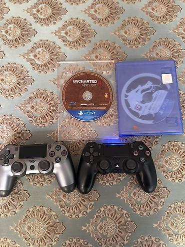ps4 pro продам: Игровая консоль Sony PlayStation 4 Pro (белая) 500гб slim ДВА — 3