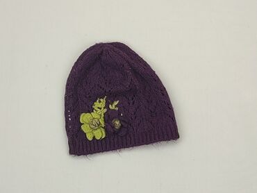 fioletowe czapki: Czapka, stan - Dobry